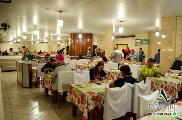 Hotel Novo Tamburi Santa Terezinha do Itaipu Dış mekan fotoğraf