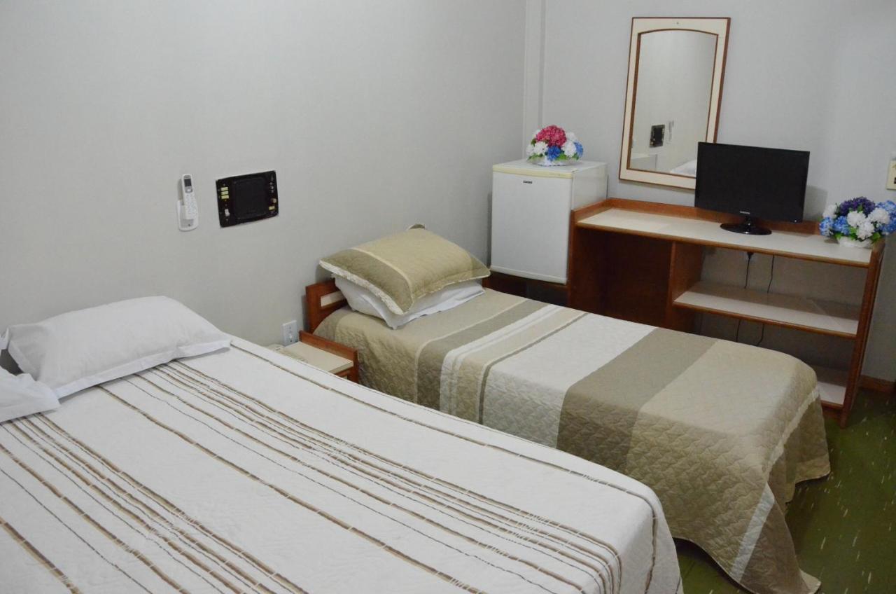Hotel Novo Tamburi Santa Terezinha do Itaipu Dış mekan fotoğraf