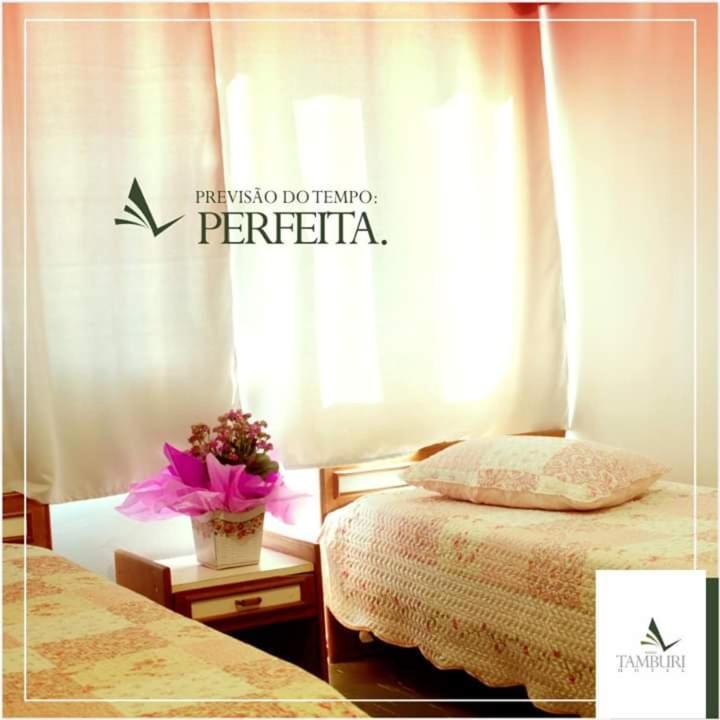 Hotel Novo Tamburi Santa Terezinha do Itaipu Dış mekan fotoğraf